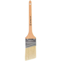 Wooster Brush - 2-1/2" Angled Synthetic Sash Brush - 2-11/16" Bristle Length, 7-1/2" Maple Handle - Americas Tooling