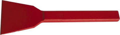 Osca - 9" OAL x 2" Blade Width Brick Chisel - Forged Steel Handle - Americas Tooling