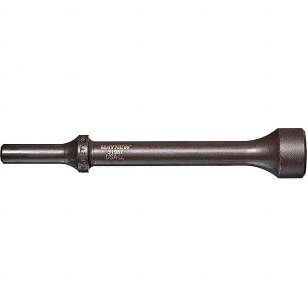 Mayhew - 1" Head Width, 6" OAL, Pneumatic Hammer - Round Drive, Round Shank, Steel - Americas Tooling