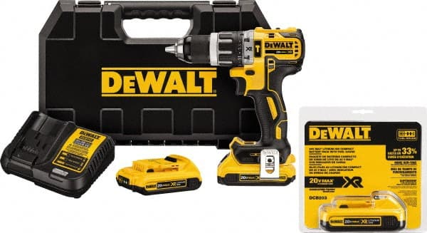 DeWALT - 20V 1/2" Chuck Cordless Hammer Drill - Americas Tooling