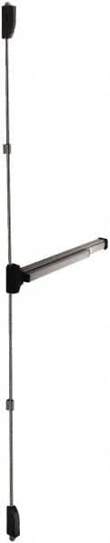 Falcon - Nonhanded, Surface Vertical Rod - Aluminum Finish, 30 to 36" Door Width, Grade 1 - Americas Tooling