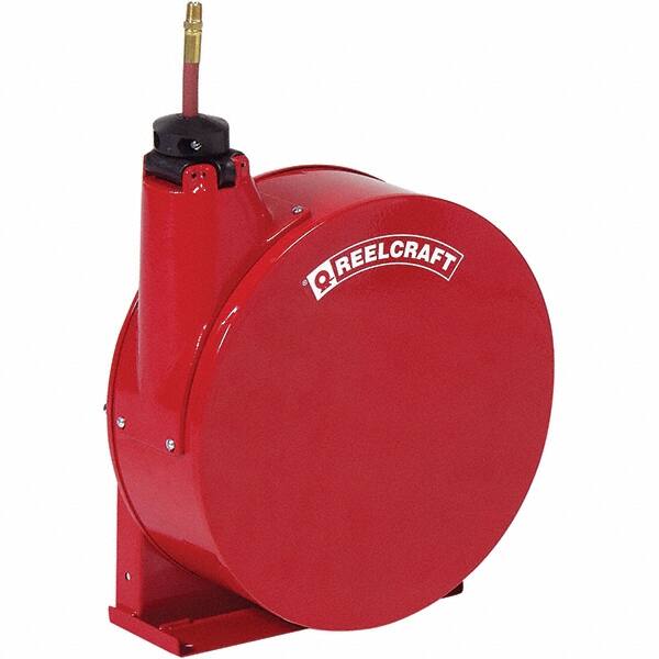 Reelcraft - Hose Reels Style: Spring Retractable Hose Length (Feet): 50 - Americas Tooling