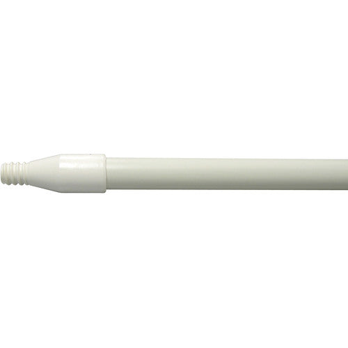 60″ Fiberglass Handle, Threaded, 1″ Diameter, White, Food Service - Americas Tooling