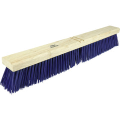 24″ Contractor Garage Broom, Stiff Blue Polypropylene Fill, Includes Brace - Americas Tooling