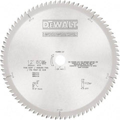 DeWALT - 6-3/4" Diam, 20mm Arbor Hole Diam, 40 Tooth Wet & Dry Cut Saw Blade - Carbide-Tipped, Standard Round Arbor - Americas Tooling