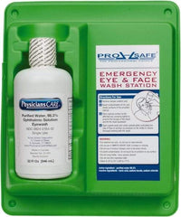 PRO-SAFE - 32 oz, Disposable Eyewash Single Station - Approved by FDA - Americas Tooling