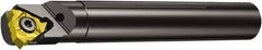 Sandvik Coromant - 254R/LKF-R, Internal or External, Right Hand, 1.3mm Max Depth of Cut, Indexable Grooving Tool Holder - 254..CC Insert Compatibility, 4.9213" OAL, Through Coolant - Americas Tooling