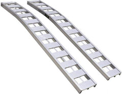 Erickson Manufacturing - 90" Long x 12" Wide, 3,000 Lb Capacity, Arched Truck Ramp - Aluminum, For All Vehicles - Americas Tooling