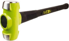 Wilton - 10 Lb Head, 30" Long Sledge Hammer - Steel Head, Steel Handle with Grip - Americas Tooling