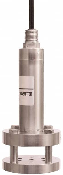 Flowline - 11.55' Water Column Transmission Range Wastewater Pressure Level Transmitter - 5 Max psi, ±0.25% of Full Scale Accuracy, 13 to 30 VDC - Americas Tooling