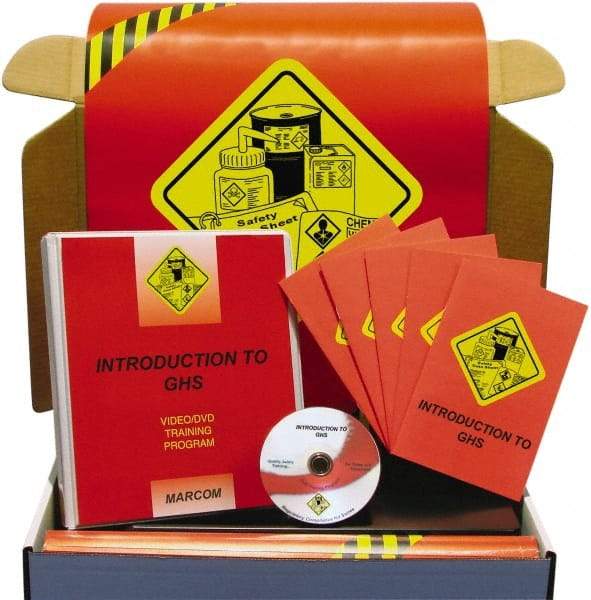 Marcom - Introduction to GHS (The Globally Harmonized System), Multimedia Training Kit - 21 Minute Run Time DVD, 1 Course, English - Americas Tooling