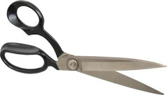 Wiss - 5" LOC, 10-3/8" OAL Bent Upholstery, Carpet, & Fabric Shears - Offset Handle, For Carpet, Composite Materials, Synthetic Fibers - Americas Tooling