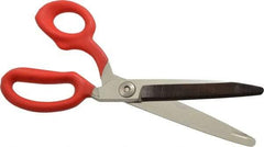 Wiss - 5" LOC, 10-3/8" OAL High Leverage Industrial Shears - Offset Handle, For Carpet, Composite Materials, Synthetic Fibers - Americas Tooling