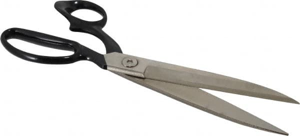 Wiss - 6" LOC, 12-1/2" OAL Bent Upholstery, Carpet, & Fabric Shears - Offset Handle, For Carpet, Composite Materials, Synthetic Fibers - Americas Tooling