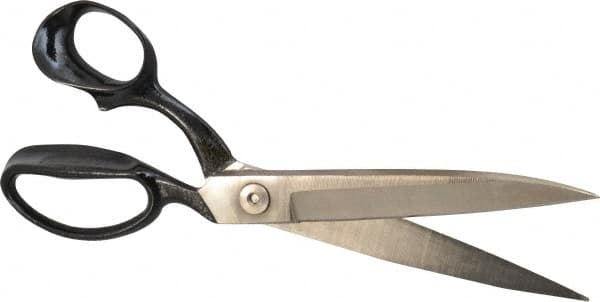 Wiss - 6" LOC, 12-1/2" OAL Inlaid Heavy Duty Shears - Offset Handle, For Composite Materials, Fabrics, Upholstery - Americas Tooling