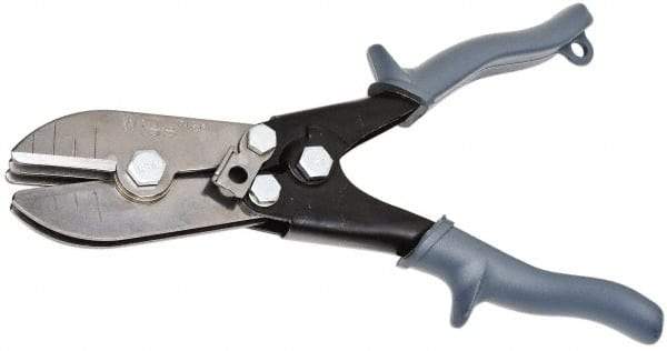 Wiss - 9-3/4" OAL Hand Crimper for HVAC - 3/4" Jaw Width, 1-1/4" Jaw Depth - Americas Tooling