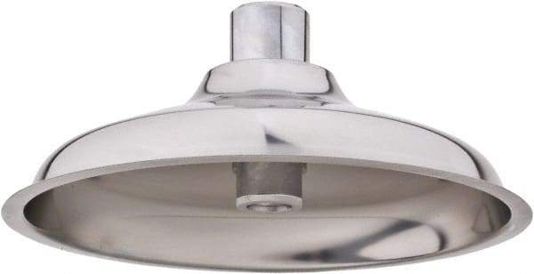 Haws - 1" Inlet, 10-5/8" Long x 10-5/8" Wide x 4-9/16" High x 3/32" Thick, Stainless Steel Plumbed Wash Station Showerhead - Compatible with Emergency Showers, Combination Drench Shower & Eye/Face Wash Stations - Americas Tooling