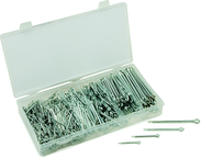 1000 Pc. Cotter Pin Assortment - 1/16" x 1" - 5/32" x 2 1/2" - Americas Tooling