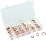 110 Pc. Copper Washer Assortment - 1/4" - 5/8" - Americas Tooling