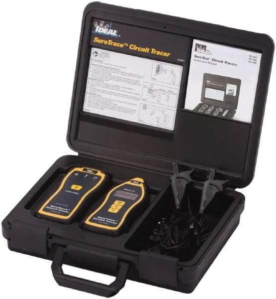 Ideal - 6 Piece, Circuit Tracer Kit - 600 Volt Max, LED Display - Americas Tooling