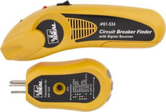 Ideal - 240 to 120 VAC, 47 to 63 Hz, Screenless Circuit Breaker Finder - 9 Volt, Includes GFCI Receptacle Tester, Noncontact Voltage Sensor - Americas Tooling