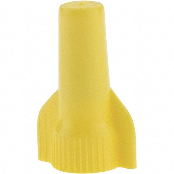 Gardner Bender - 2, 22 to 3, 12 AWG, 1,000 Volt (Lighting) & 600 Volt (Building Wire), Corrosion Resistant & Flame Retardant, Wing Twist on Wire Connector - Yellow, 221°F - Americas Tooling