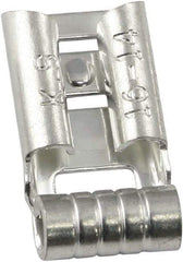 Value Collection - 16 to 14 AWG, Noninsulated, Female Wire Disconnect - 1/4" Wide Tab, Blue, RoHS Compliant - Americas Tooling