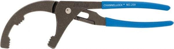 Channellock - 9" Long Oil Filter Pliers - For Use with Filters from 1-3/4 to 3-1/2" - Americas Tooling