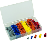 158 Pc. Wire Nut Assortment - Flame-Retardant Polypropylene Shell - Americas Tooling