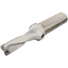 Iscar - 2.95" Max Drill Depth, 3xD, 25mm Diam, Indexable Insert Drill - 2 Inserts, 1-1/4" Shank Diam, Straight Shank - Americas Tooling