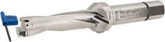 Iscar - 2-3/4" Max Drill Depth, 4xD, 11/16" Diam, Indexable Insert Drill - 2 Inserts, 3/4" Shank Diam, Straight Shank - Americas Tooling