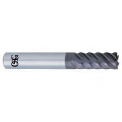 5.5mm x 6mm x 13mm x 60mm 4Fl  Square Carbide End Mill - WXS - Americas Tooling