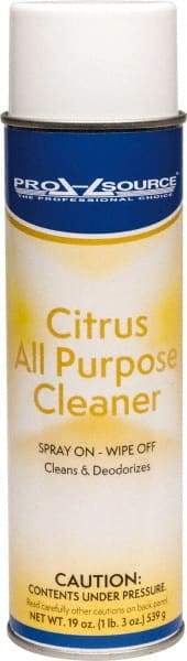 PRO-SOURCE - 19 oz Aerosol All-Purpose Cleaner - Aerosol, Orange - Americas Tooling