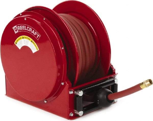 Reelcraft - 50' Spring Retractable Hose Reel - 300 psi, Hose Included - Americas Tooling