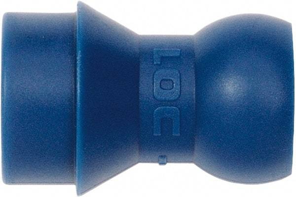 Loc-Line - 1/4" Hose ID, Male to Female Coolant Hose Lathe Adapter - Unthreaded, For Loc-Line Modular Hose Systems - Americas Tooling