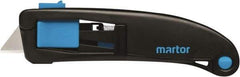 Martor USA - Retractable Utility Knife - 3/4" Blade, Polycarbonate Handle, 1 Blade Included - Americas Tooling