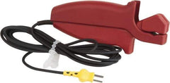 Cooper - -20 to 300°F, K Pipeclamp, Thermocouple Probe - 10 Ft. Cable Length, Mini Connector, 2 Sec Response Time - Americas Tooling