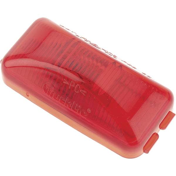 Truck-Lite - 2-1/2" Long, 0.33 Amp, Incandescent Side Marker Light Kit - 12 Volts, Red - Americas Tooling