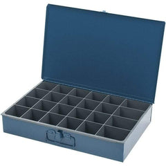 Durham - Small Parts Storage Box - Steel Frame, 24 Compartments - Americas Tooling