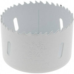 Value Collection - 2-3/4" Diam, 1-1/2" Cutting Depth, Hole Saw - Bi-Metal Saw, Toothed Edge - Americas Tooling