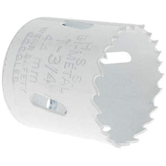 Value Collection - 1-3/4" Diam, 1-1/2" Cutting Depth, Hole Saw - Bi-Metal Saw, Toothed Edge - Americas Tooling