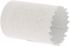 Value Collection - 1-3/8" Diam, 1-1/2" Cutting Depth, Hole Saw - Bi-Metal Saw, Toothed Edge - Americas Tooling