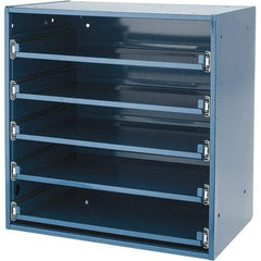 Durham - 5 Drawer, Small Parts Slide Rack Cabinet - 12-1/2" Deep x 20-1/2" Wide x 21" High - Americas Tooling
