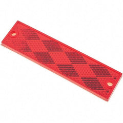 Truck-Lite - 1-1/4" Long x 4-5/16" Wide, Red Lens & Reflector - Acrylic - Americas Tooling