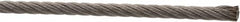 Value Collection - 3/32" Diam, Aircraft Cable - 920 Lb Breaking Strength, 7 x 19 Strand Core - Americas Tooling