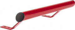 Value Collection - Tool Box Steel Push Bar - 15-3/4" Wide x 6-21/64" Deep x 1-1/4" High, Red, For Roller Cabinets - Americas Tooling