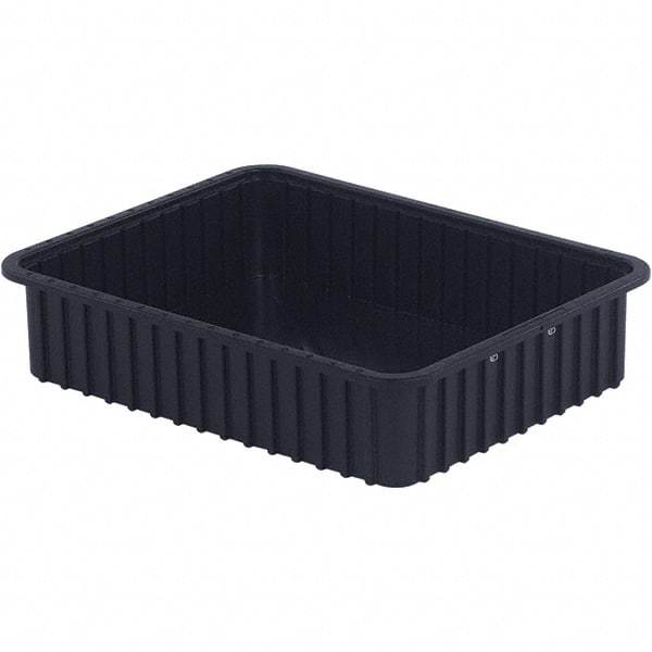 LEWISBins+ - 17-3/8" Wide x 5" High, Black Bin Divider Box - Use with DV1750 Short, DV2250 Long - Americas Tooling