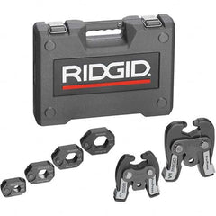 Ridgid - Presser Replacement Jaws Type: Press Ring Kit Jaw Size Range: 1/2" to 1-1/4" (Inch) - Americas Tooling