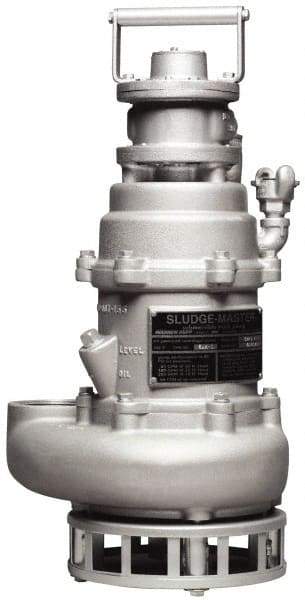 SandPIPER - 1/2" NPT, Submersible, Air Operated Diaphragm Pump - Aluminum Housing - Americas Tooling