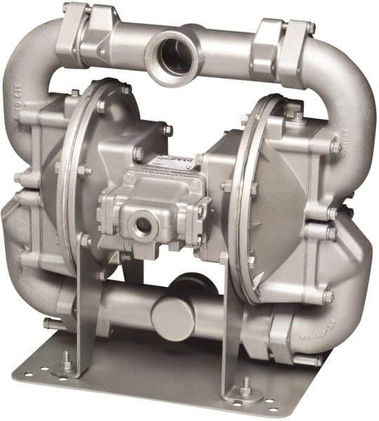 SandPIPER - Air Operated Diaphragm Pump - Buna Diaphragm, Aluminum Housing - Americas Tooling